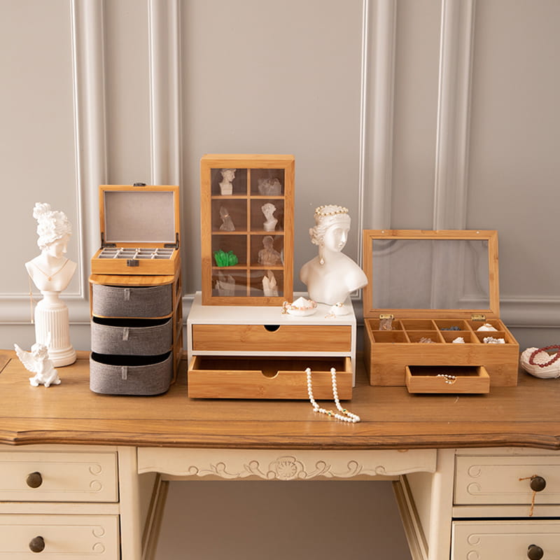 Förpackningslåda för hushållsförpackning i bambu