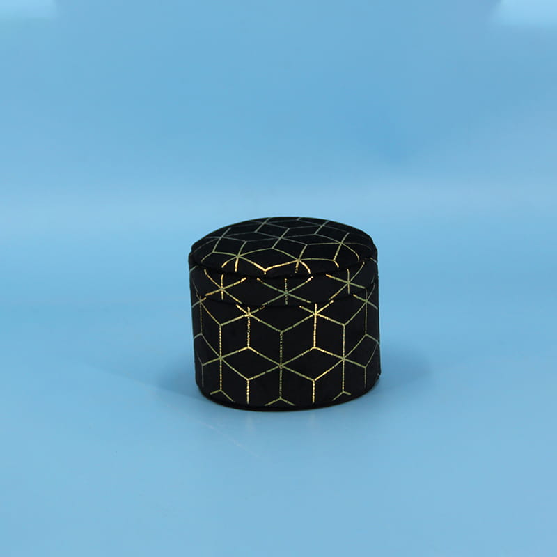 Stjärna förpackning cirkel plast injektion bröllop smyckeskrin