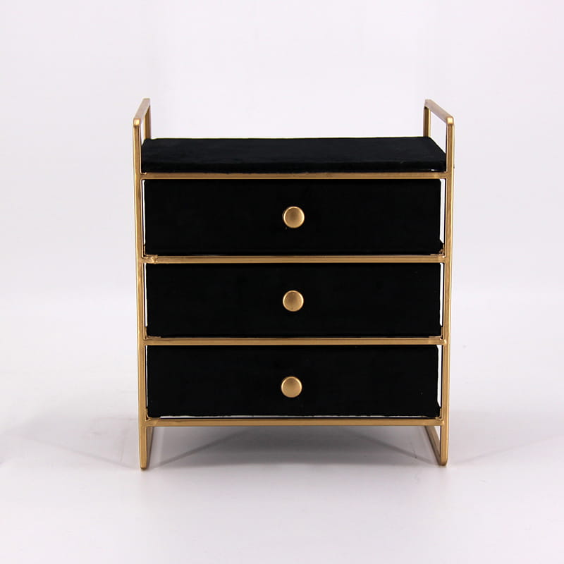 Kosmetisk förvaringslåda med 3 lådor